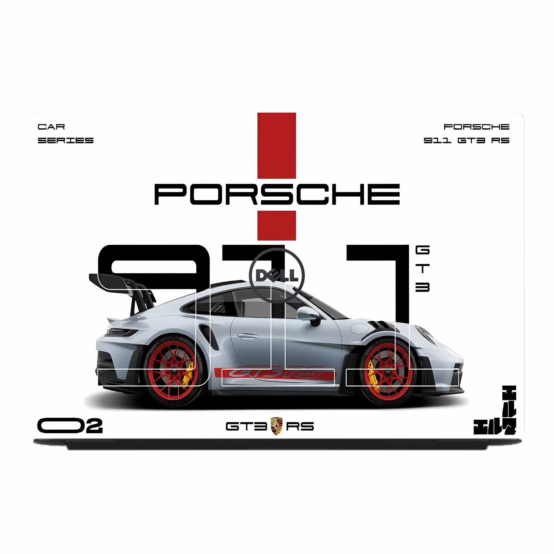 Dell Inspiron 3501 3520 Laptop Skins & Wraps - WrapCart | GT RS3 Dell Inspiron 3501 3520 Laptop Skin Main image