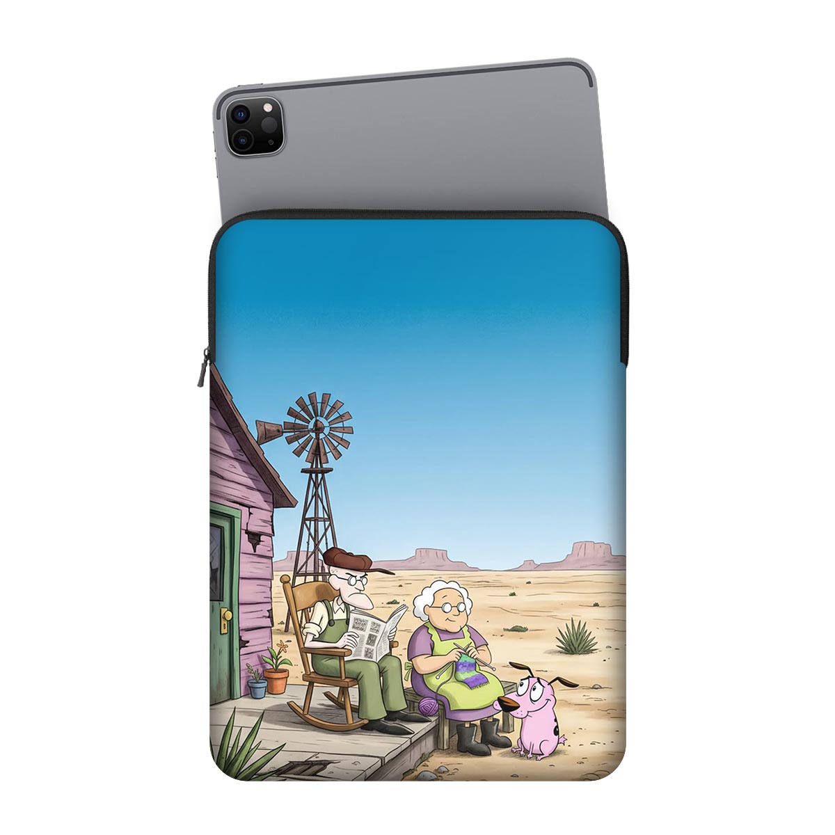 Cowardly Dog iPad Sleeve Main image