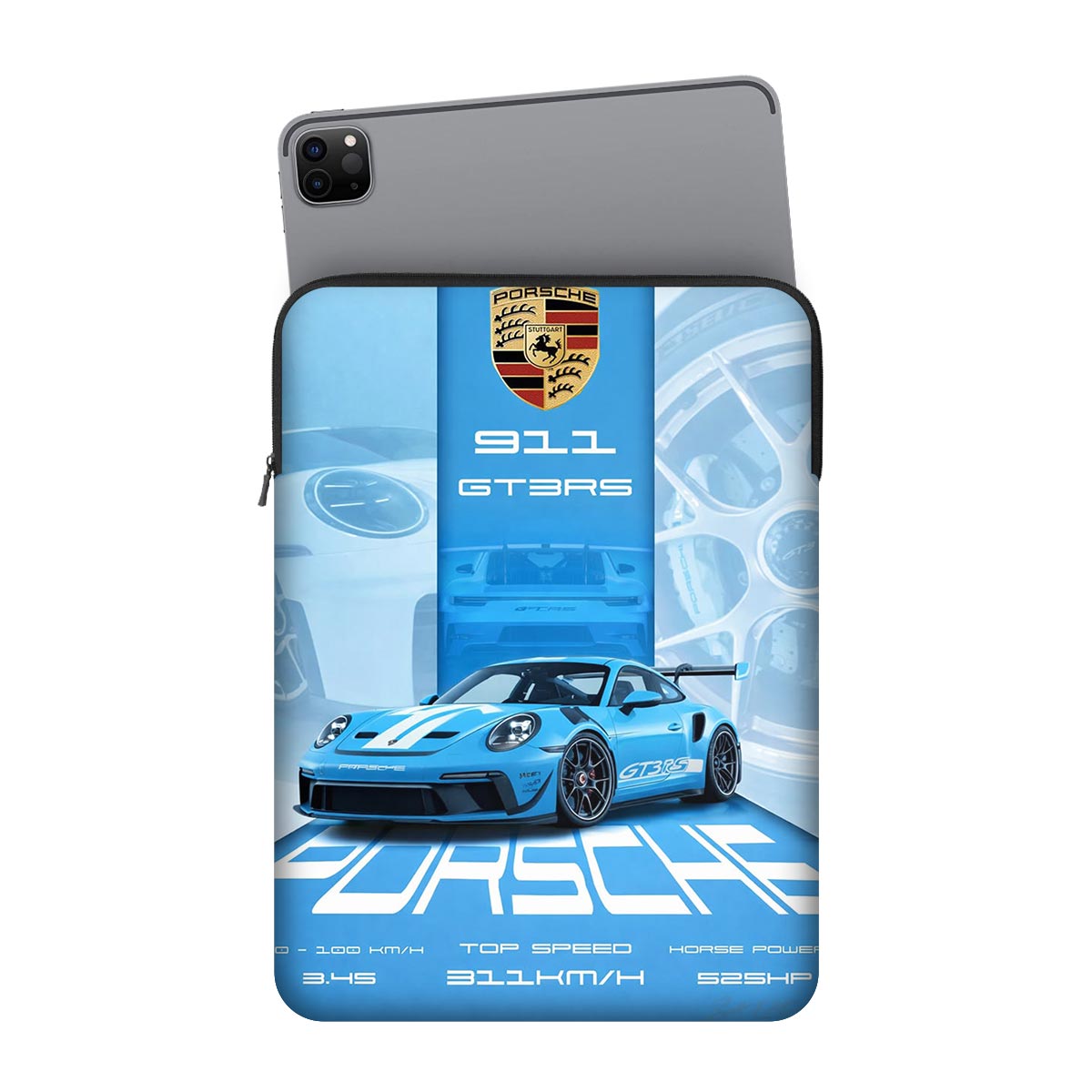 GT3 RS Blue iPad Sleeve Main image