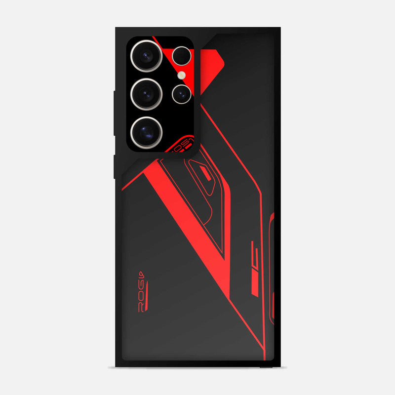 Cyber Rog Red Bumper Mobile Cover - WrapCart Main image