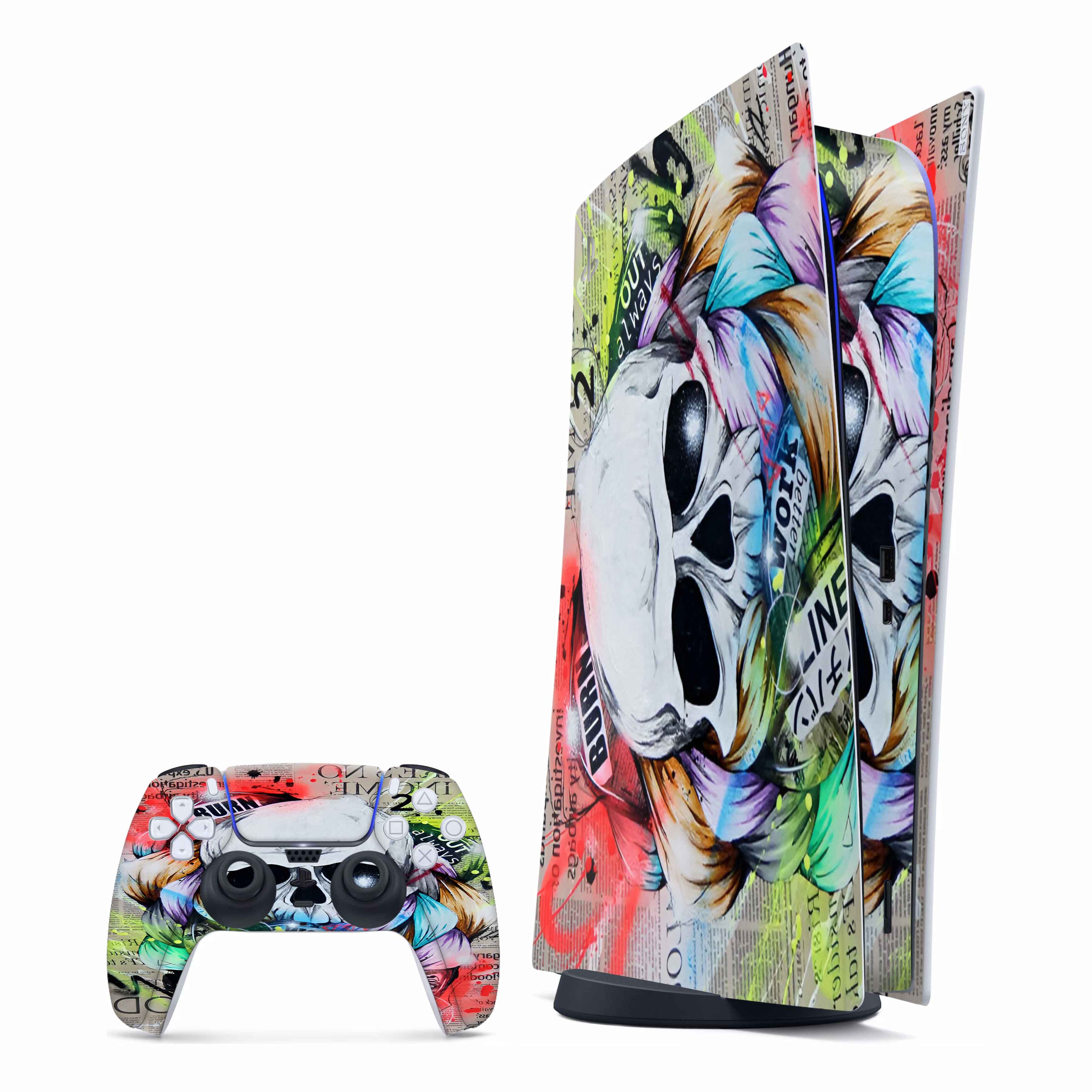 Visionary Skull Play Station Skin Main image