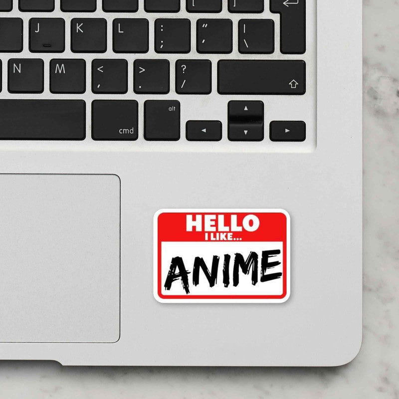 Hello Laptop Sticker