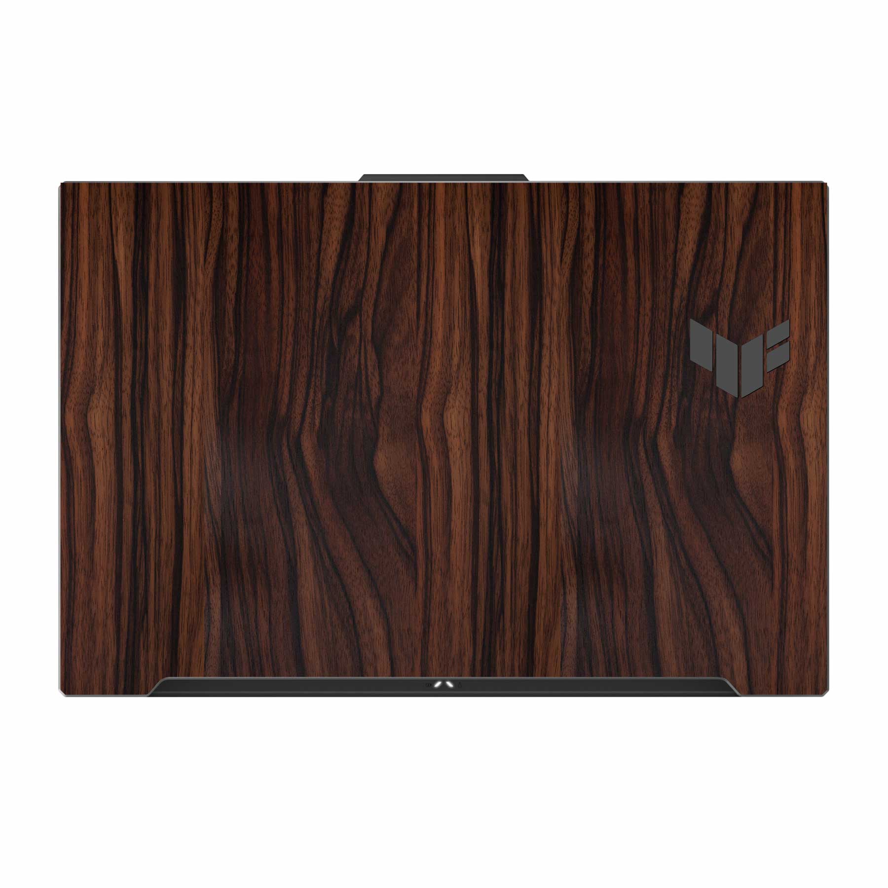 Mahogany Wood Asus TUF Gaming F17 FX707Z Laptop Skin Main image