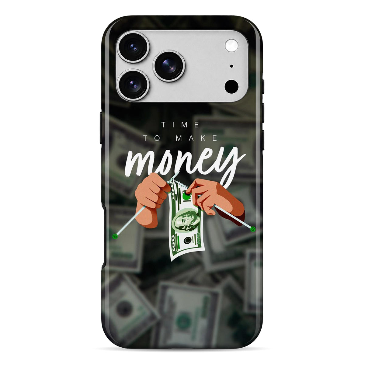 Make Money | WrapCart Armor Double Layer Shockproof Glossy Phone Case Main image