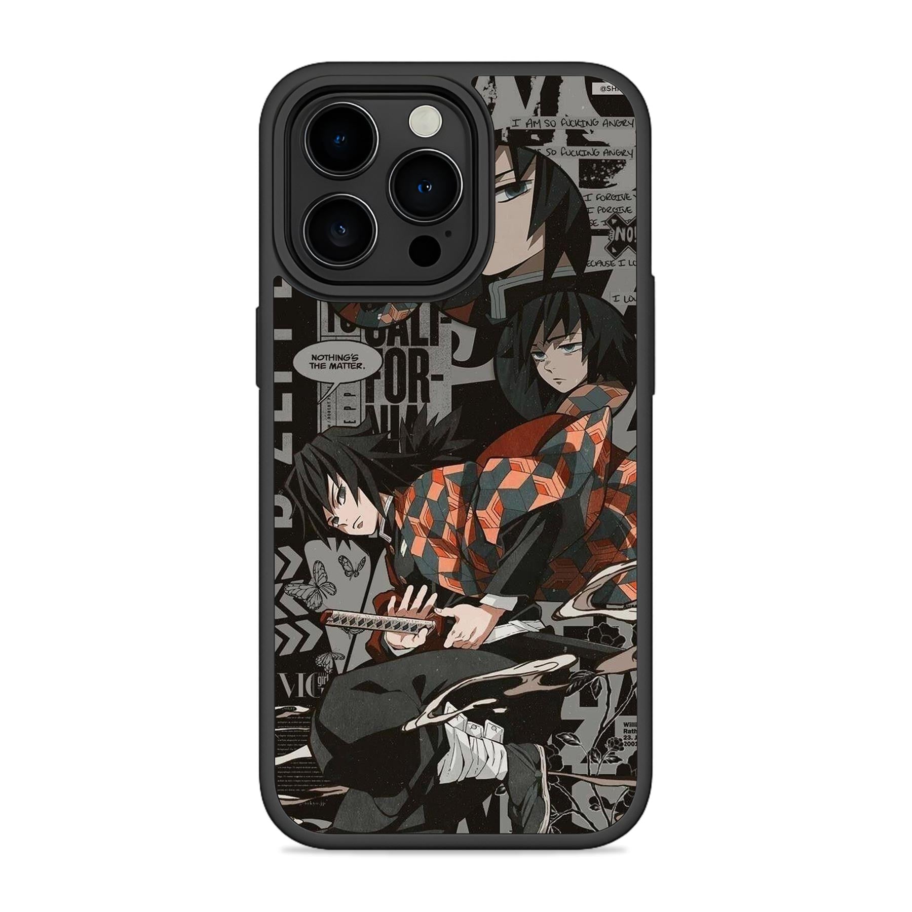 Seraphic Giyu Mobile Bumper Cover For iPhone 16 Pro Max Main image