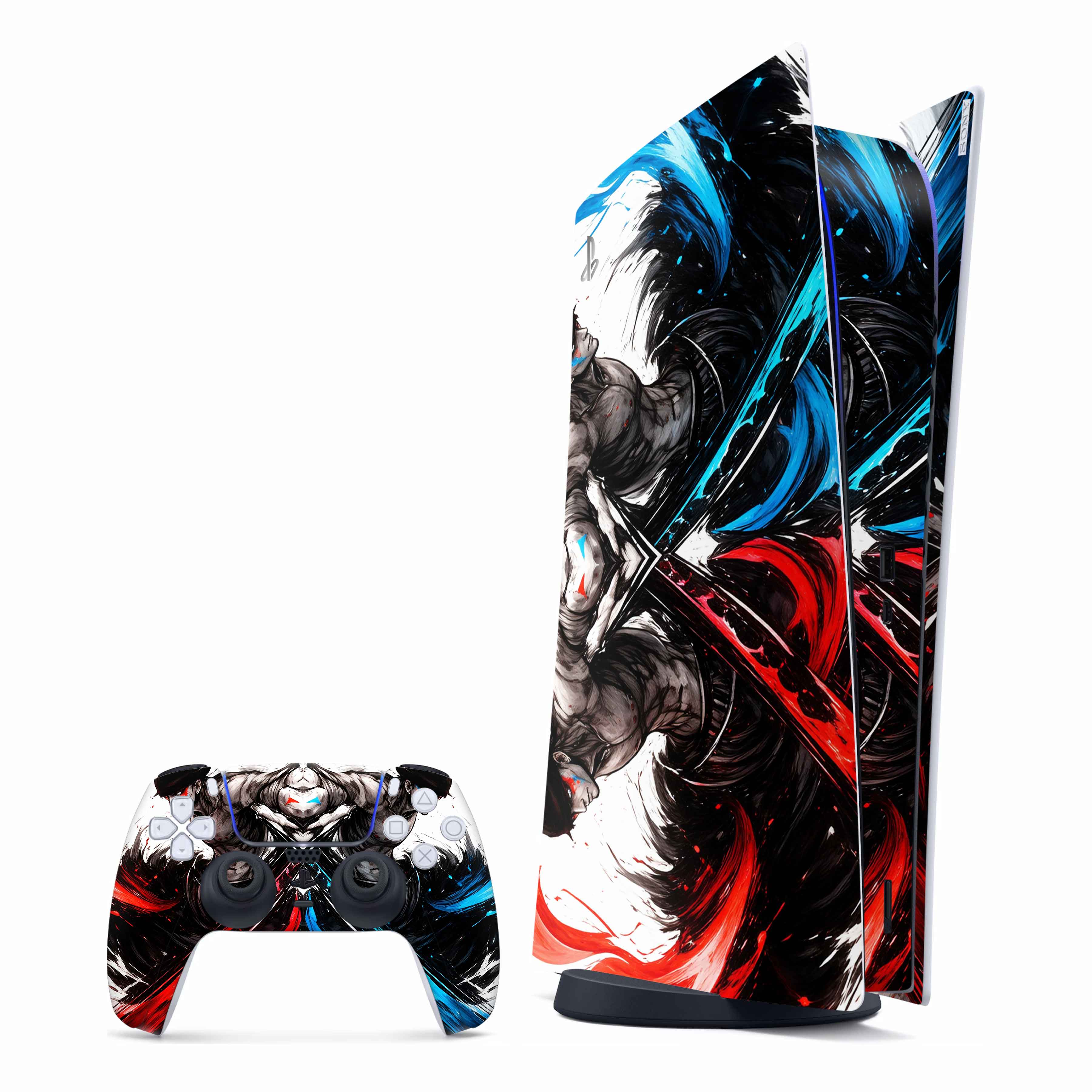 clash-of-fire-playstation-5-skin Main image