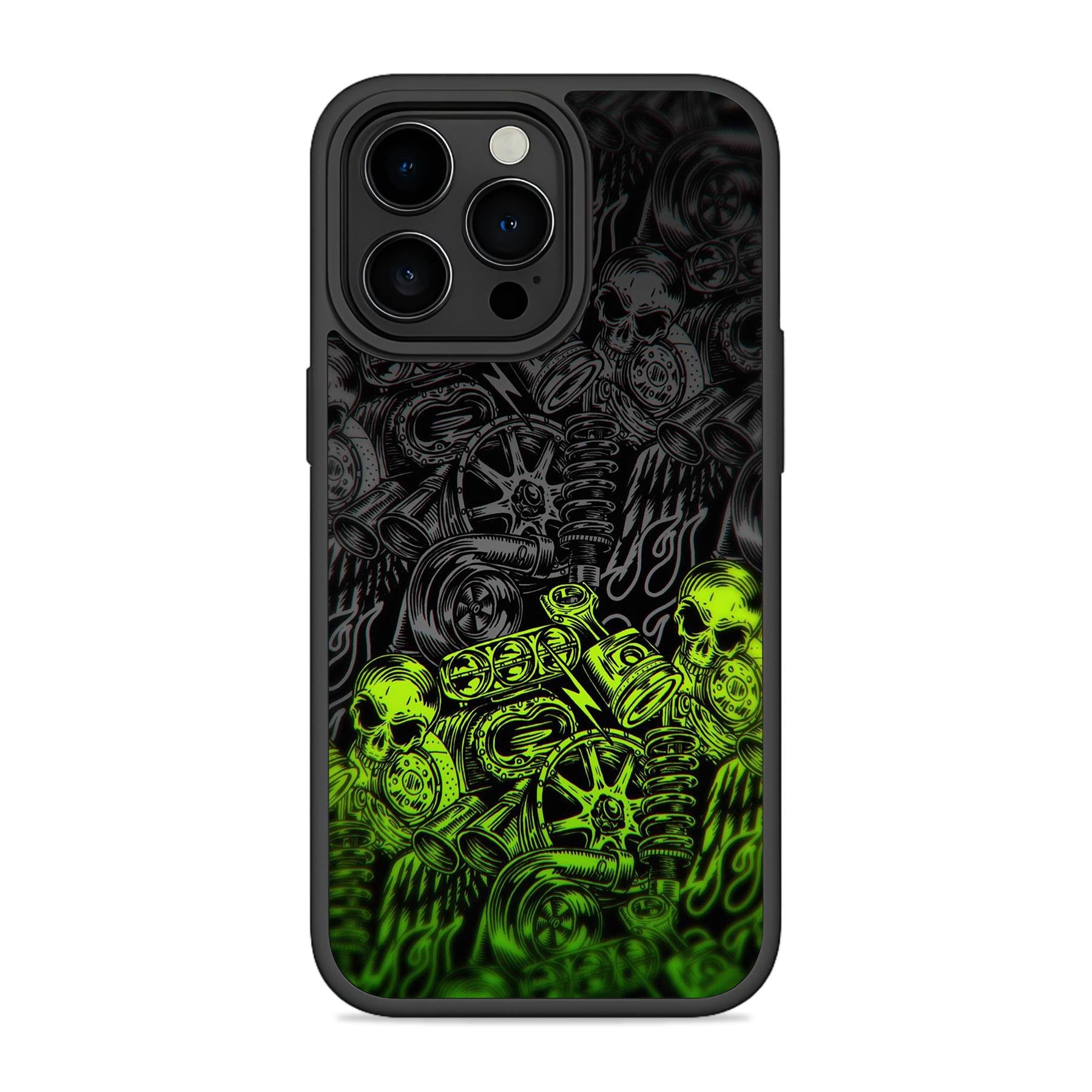 Skull Mech Mobile Bumper Cover For iPhone 15 Main image