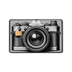 Camera Click Metal Card