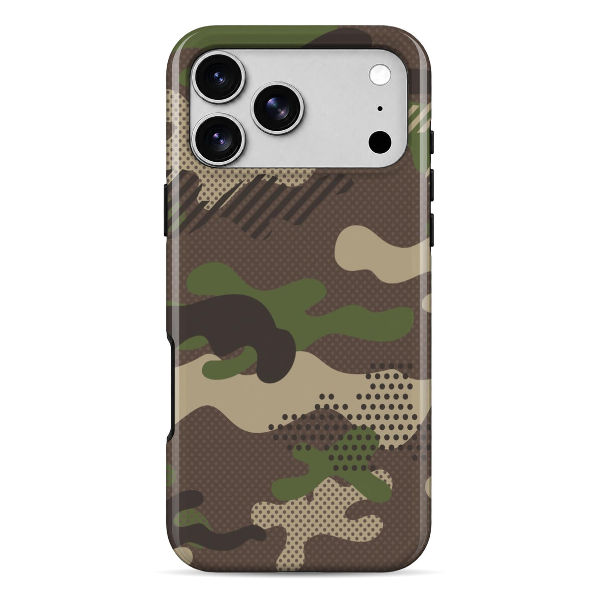 Military Crocodile Camo | WrapCart Armor Double Layer Shockproof Glossy Phone Case Main image