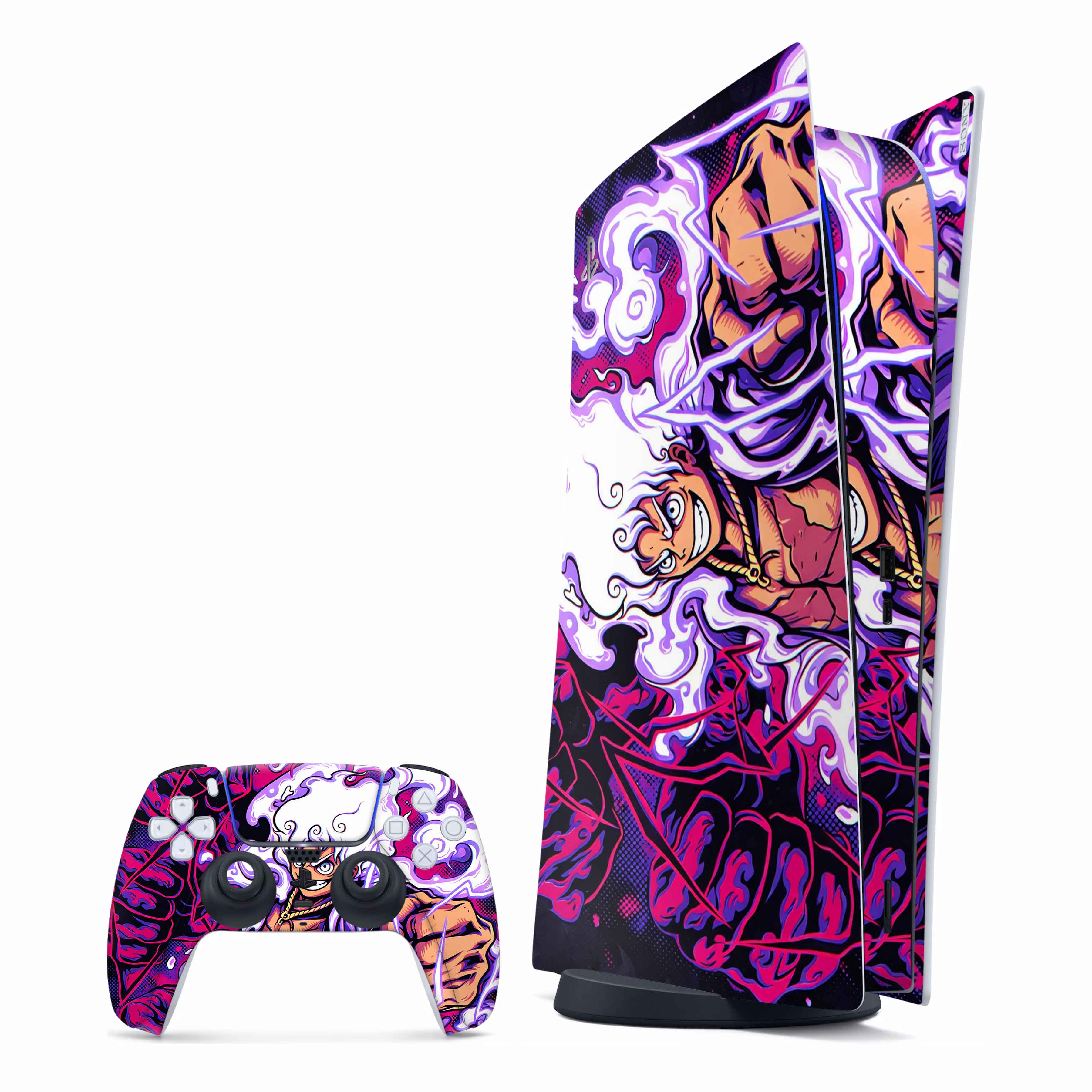 electric-power-unleashed-playstation-5-skin Main image