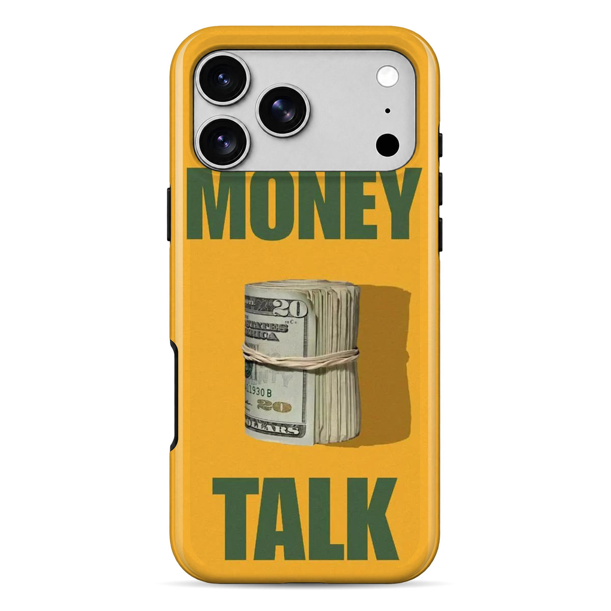 Money Talk | WrapCart Armor Double Layer Shockproof Glossy Phone Case