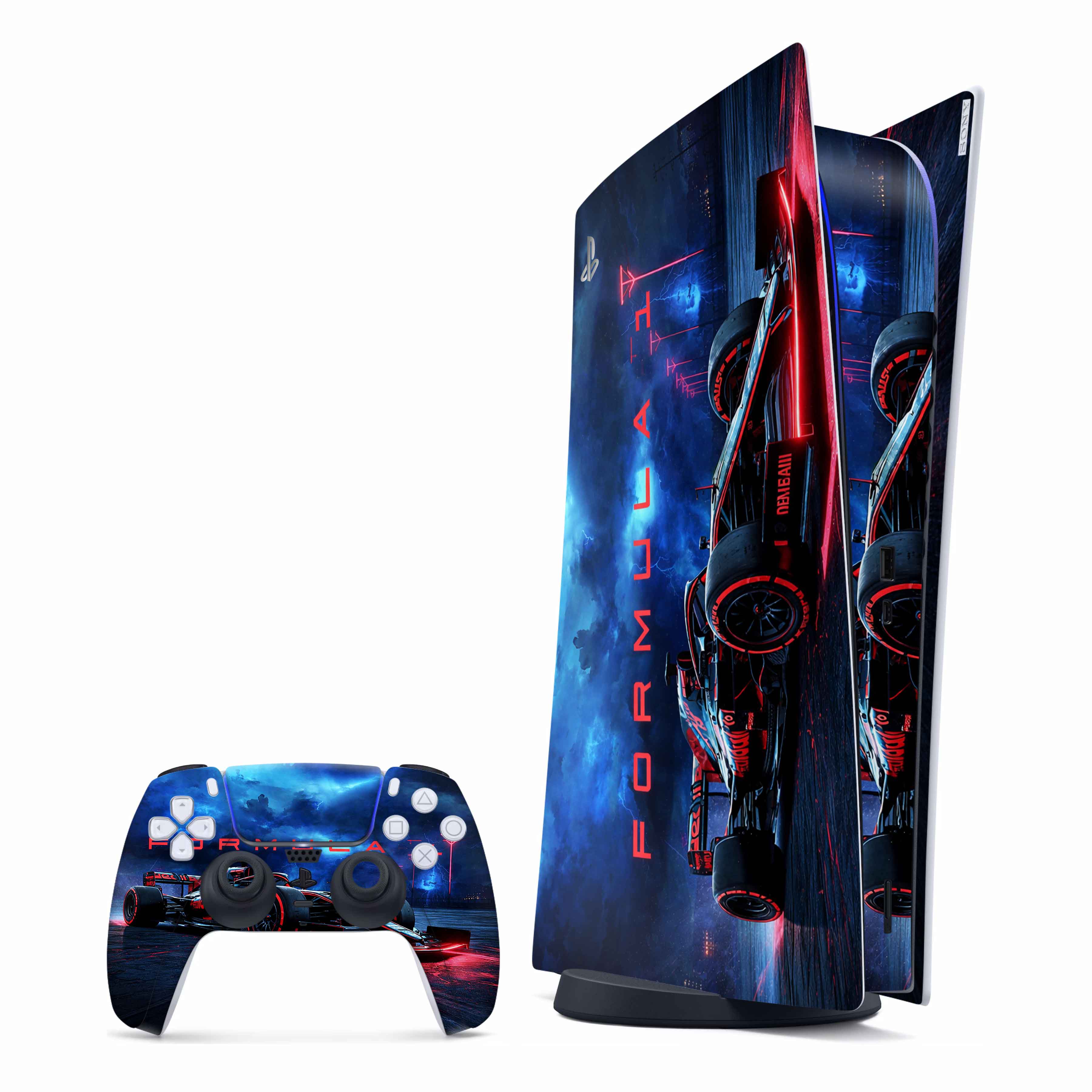formula-one-playstation-5-skin Main image