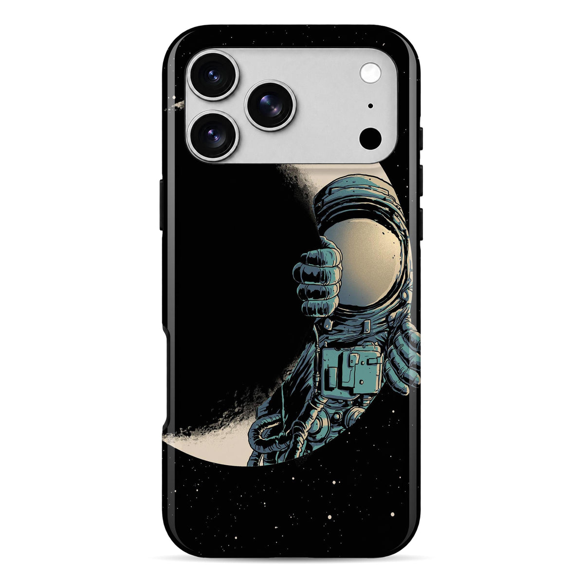 Moon Peep | WrapCart Armor Double Layer Shockproof Glossy Phone Case Main image