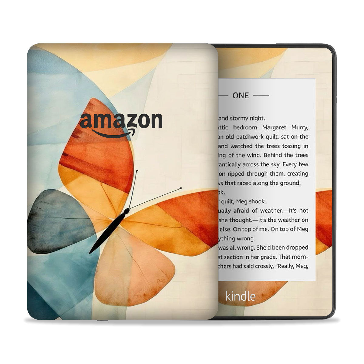 Abstract Butterfly Skin For Kindle Main image
