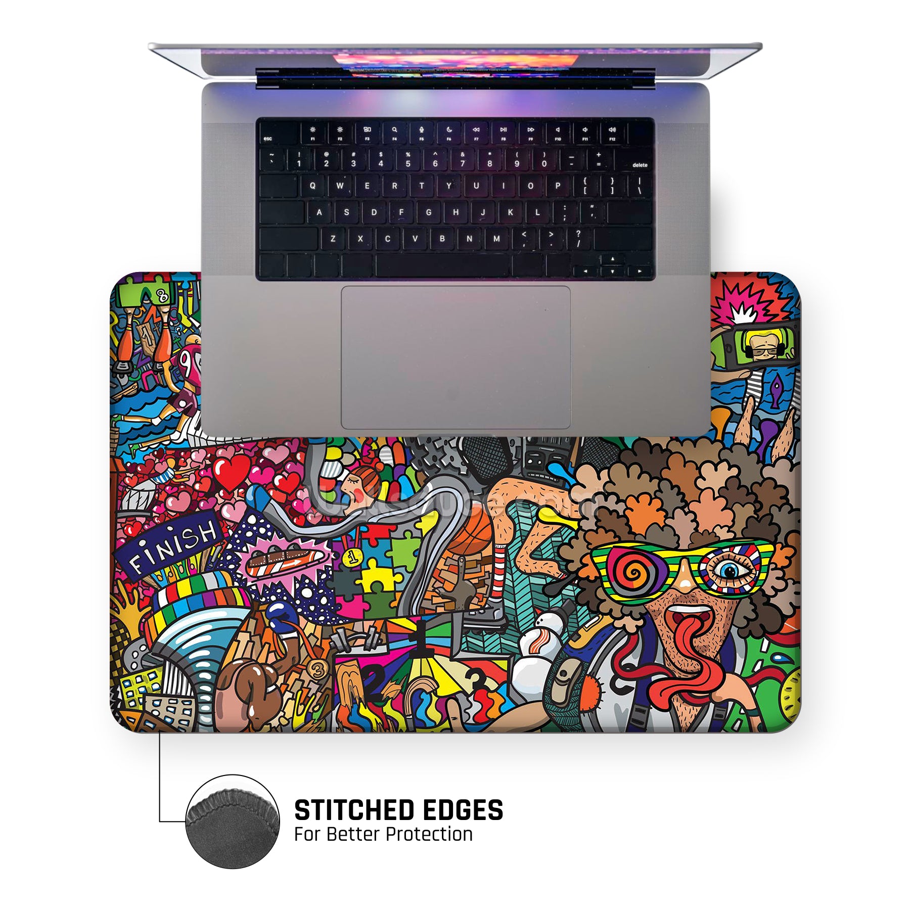 Grafitti Alley Large Mouse Pad