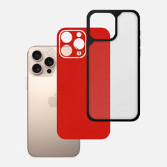 Matte Red Bumper Mobile Cover - WrapCart