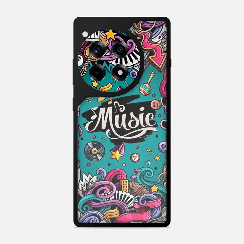 Music Lover Abstract Bumper Mobile Cover Secondary image