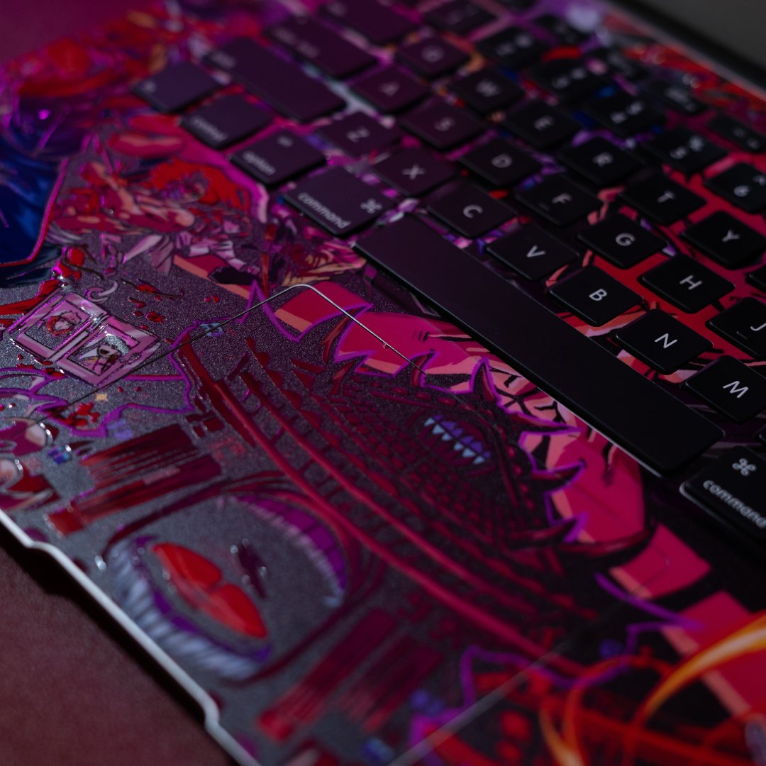 Jujustu Inspired 3D Laptop Skins Secondary image