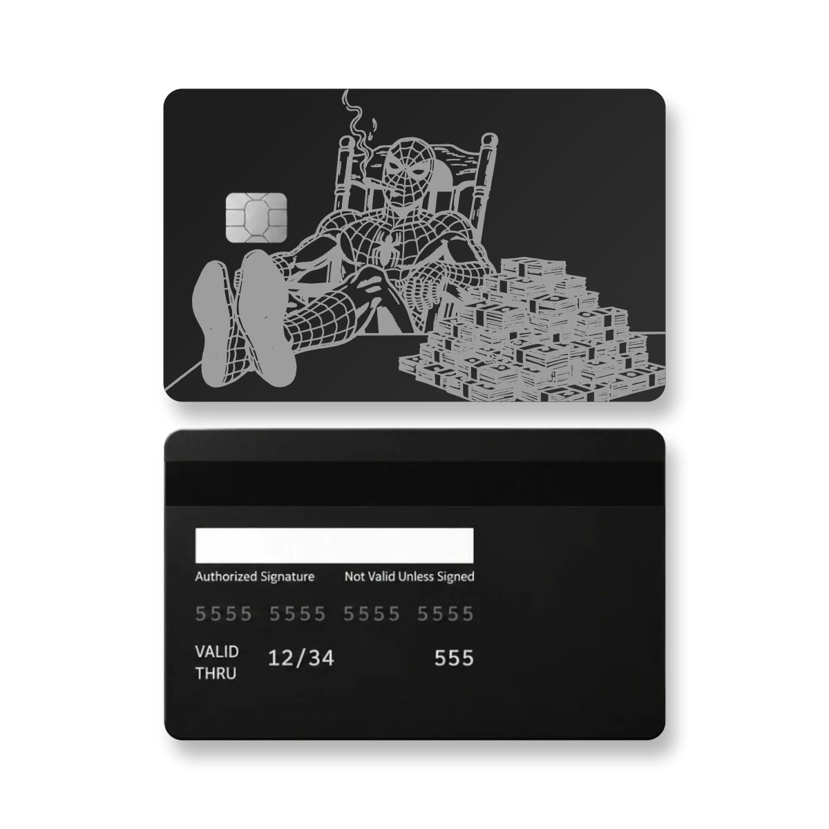 Chill Spidey Metal Card