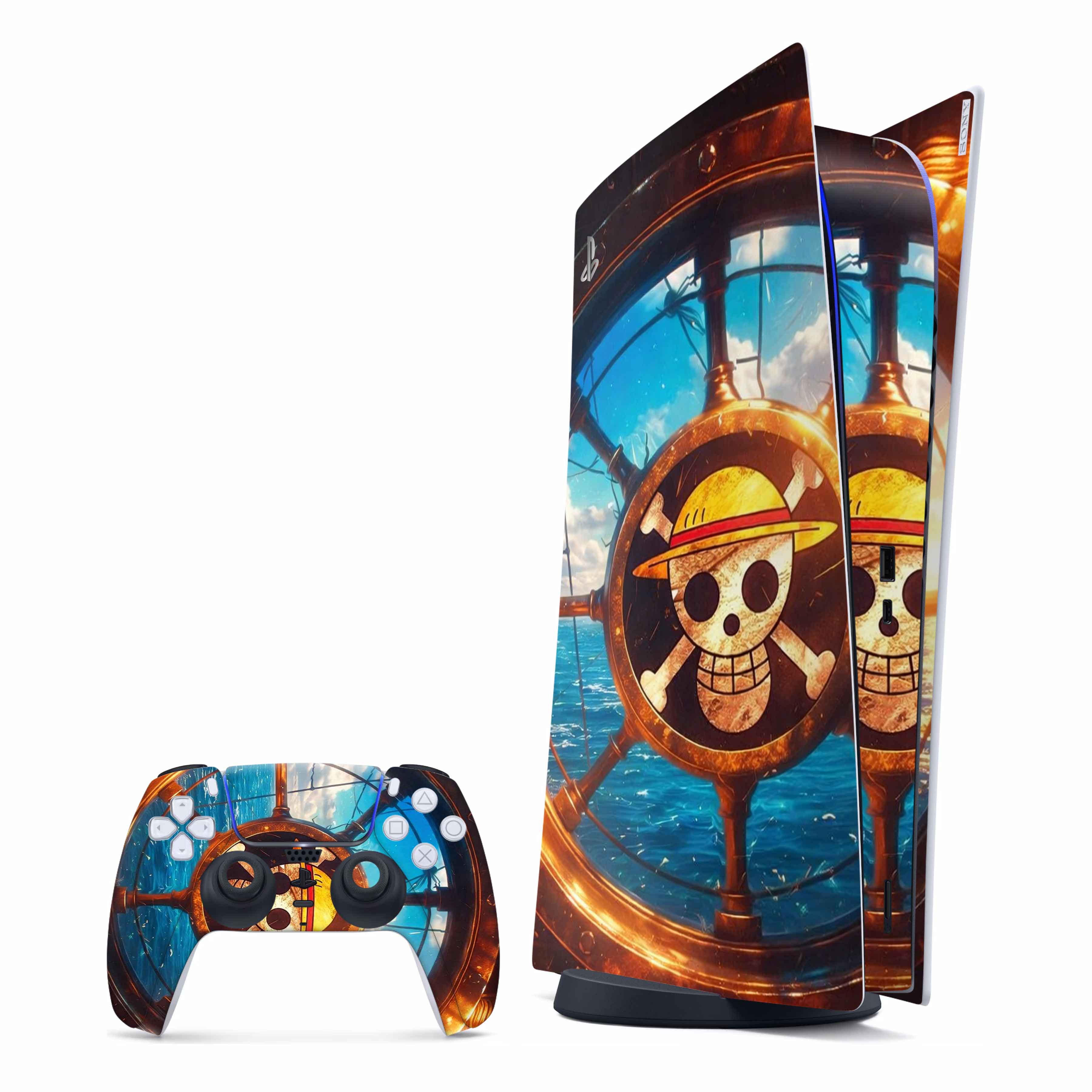 pirate-skull-playstation-5-skin Main image