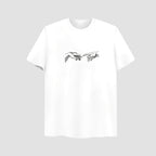 Adam Hands Embroidered White Oversize T Shirt