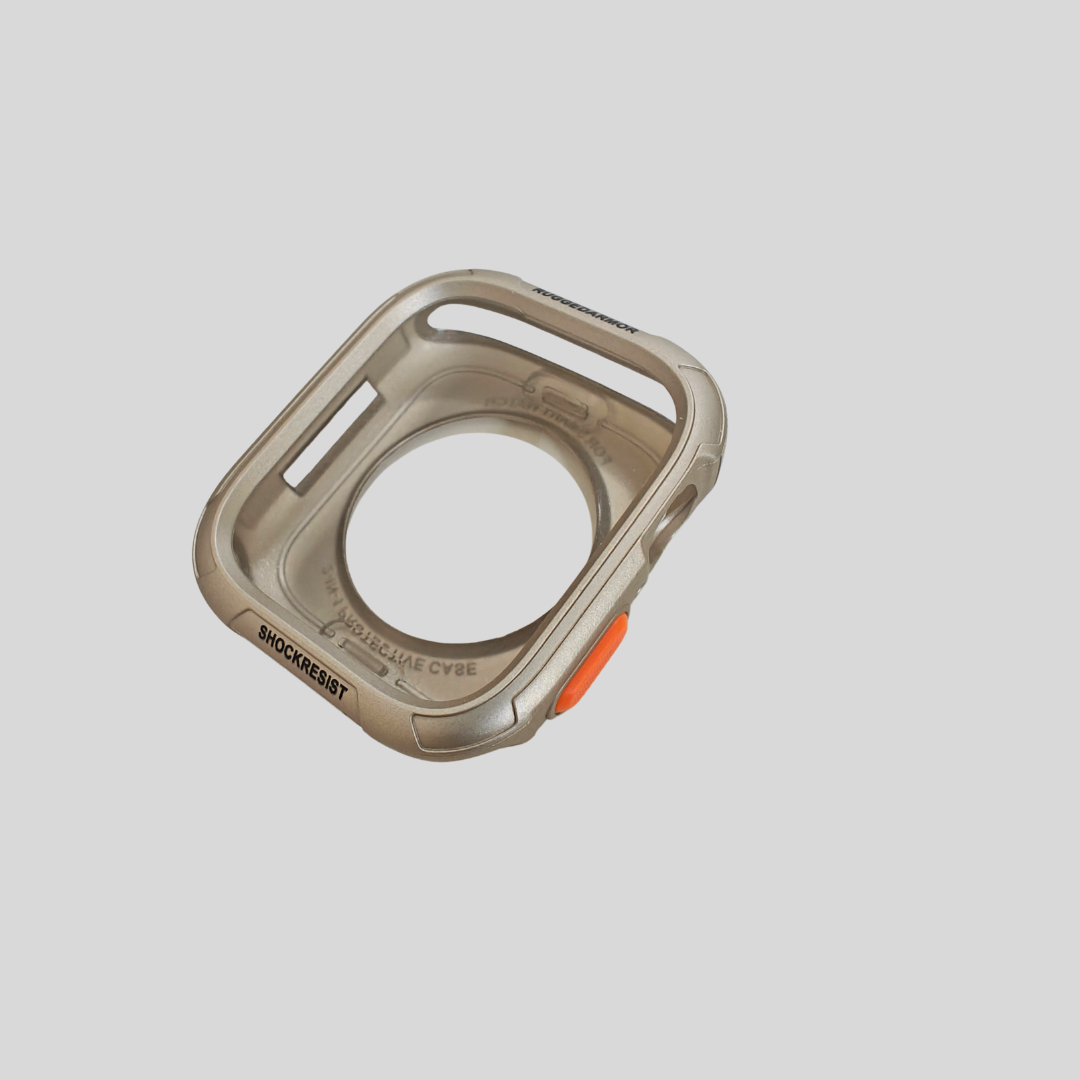 Metal & Silicon Apple Watch Strap 44 45 46 49 MM For iwatch