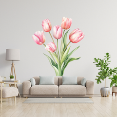 Lily Flower Wall Sticker