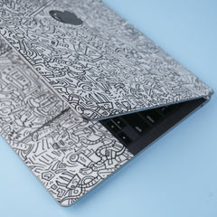 Macbook Robotic Doodle Laptop Skins