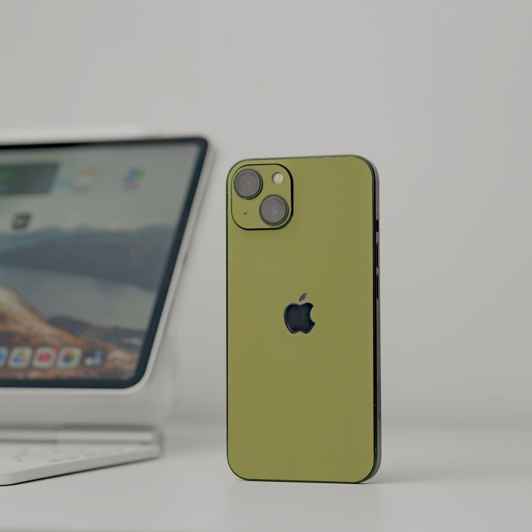 Matte Olive Green Mobile Skin Main image