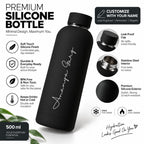Soft Silicone Insulated Stainless Steel Vacuum Bottle