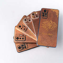 Couple With Custom Name Rustic Engraved Mobile Skin