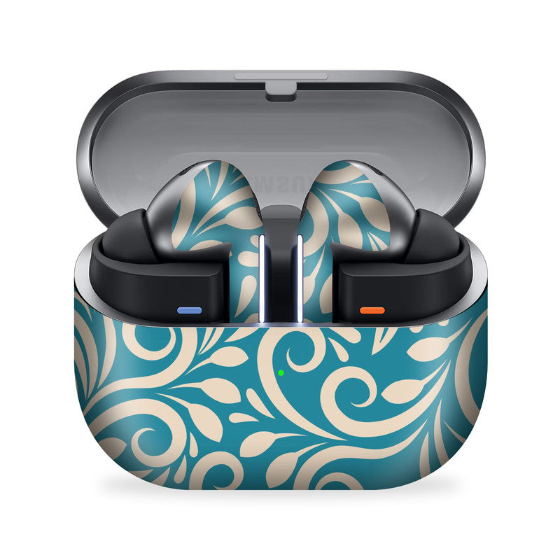 Aesthetic Blue Galaxy Buds 3 Pro Skin Main image