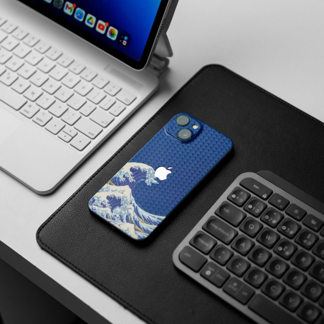Textured Waves Mobile Skin | WrapCart Mobile Skins Main image