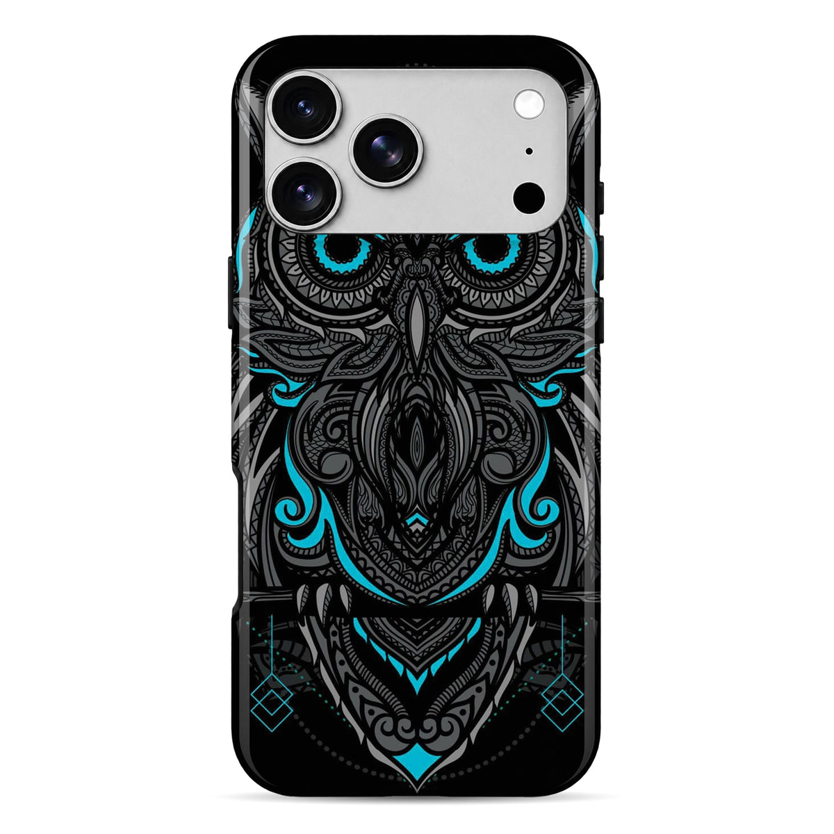 Classic Owl Blue Armour Mobile Case Main image