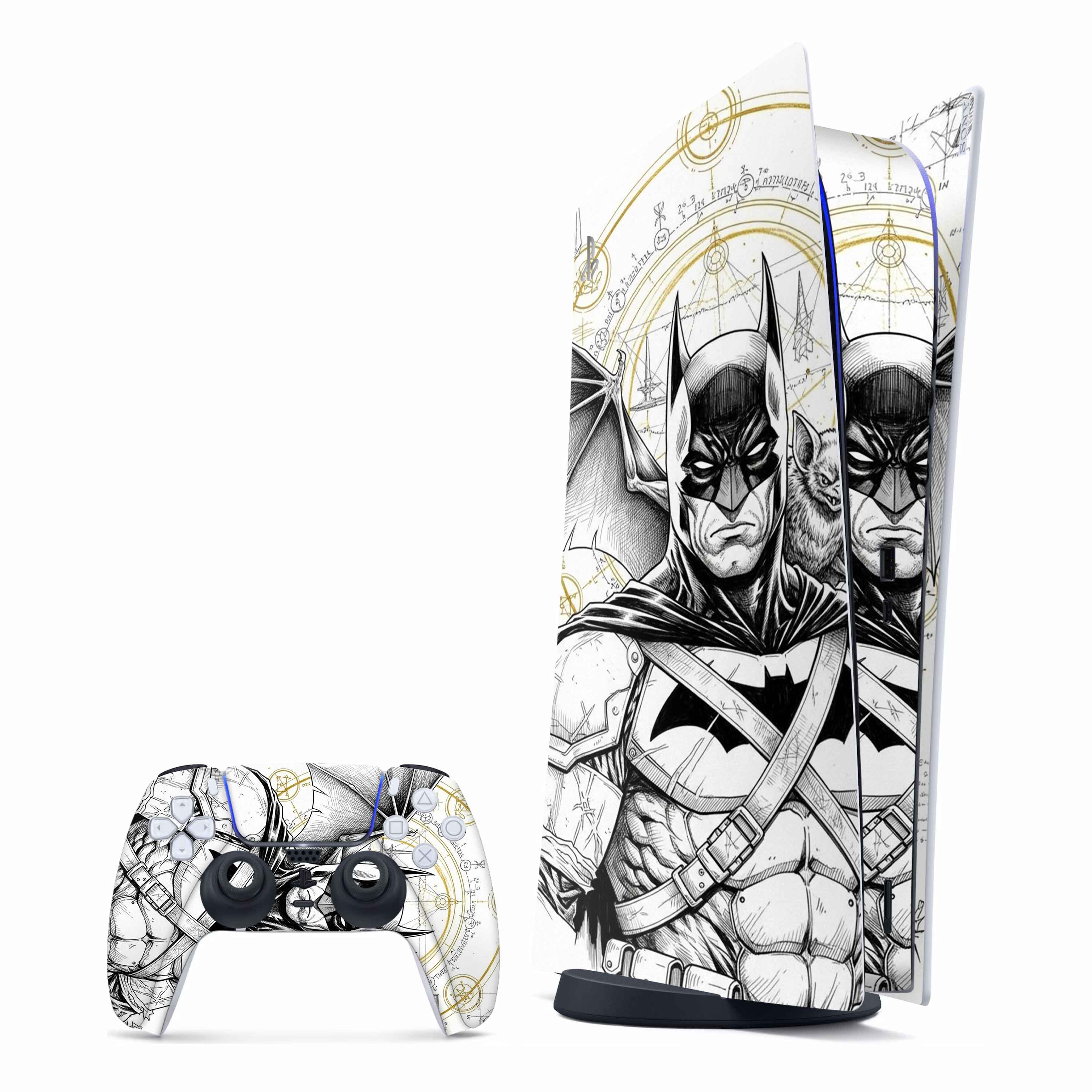superhero-batman-playstation-5-skin Main image