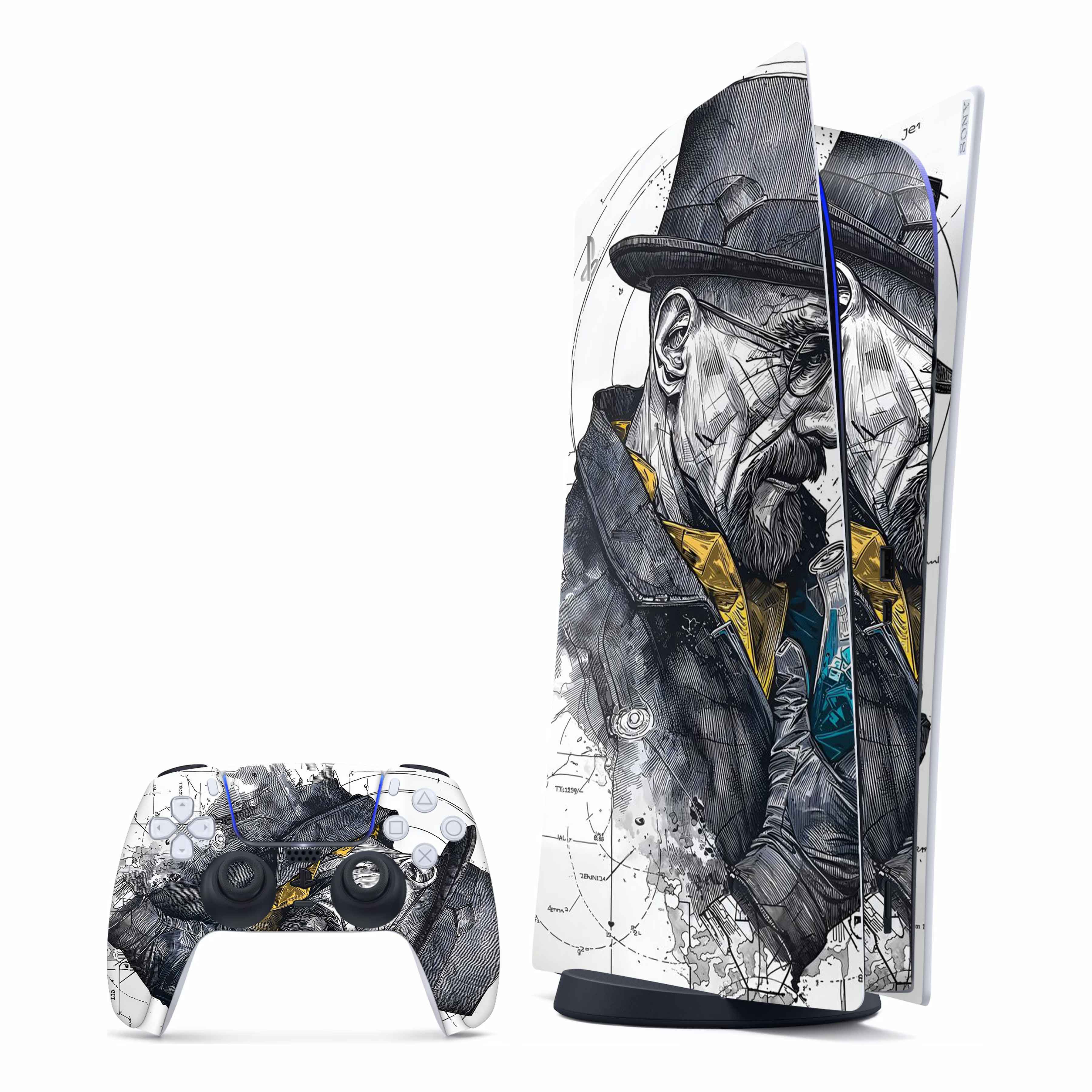 walter-white-playstation-5-skin Main image
