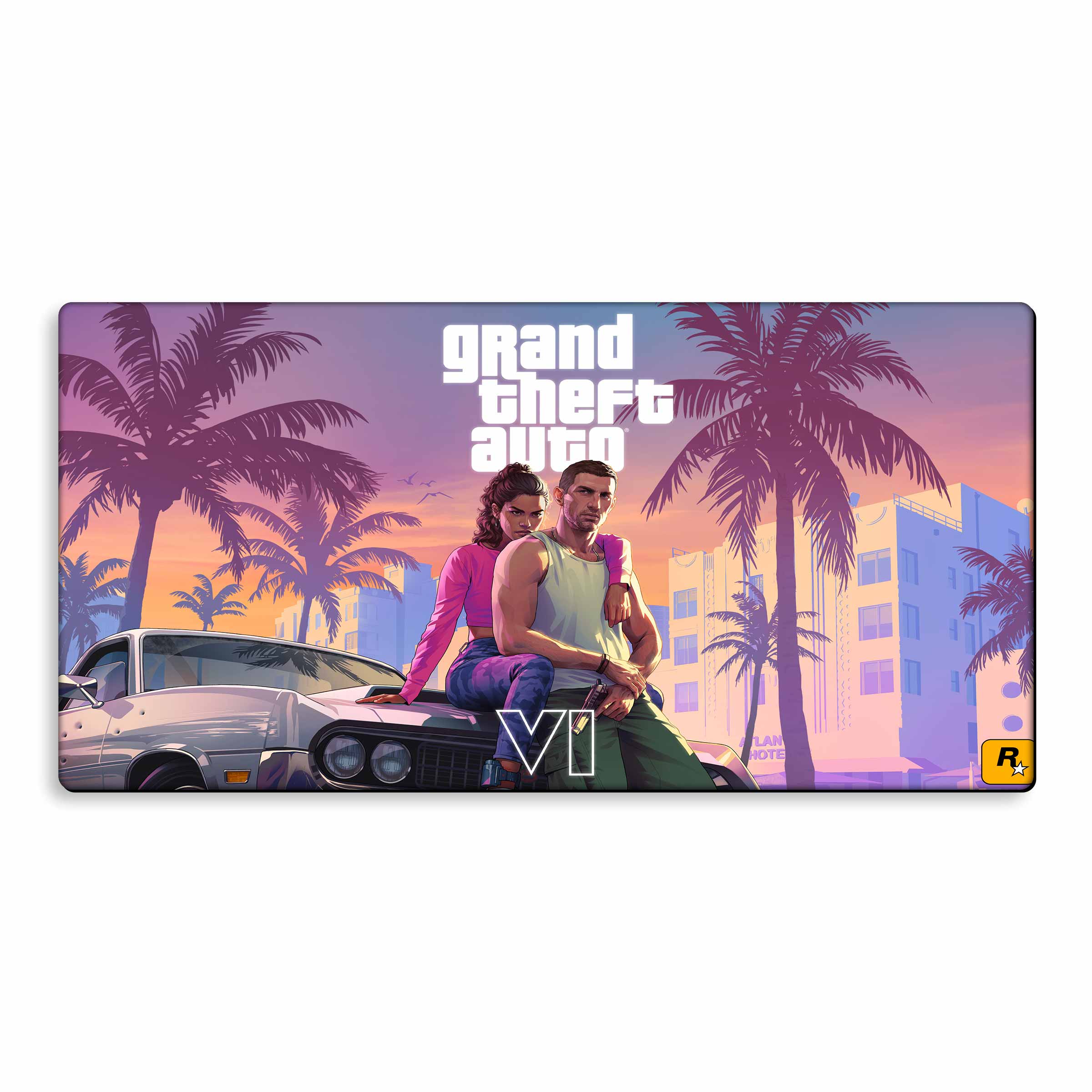 GTA 6 Inpired Tech Mat | Extra Large GTA MousePad