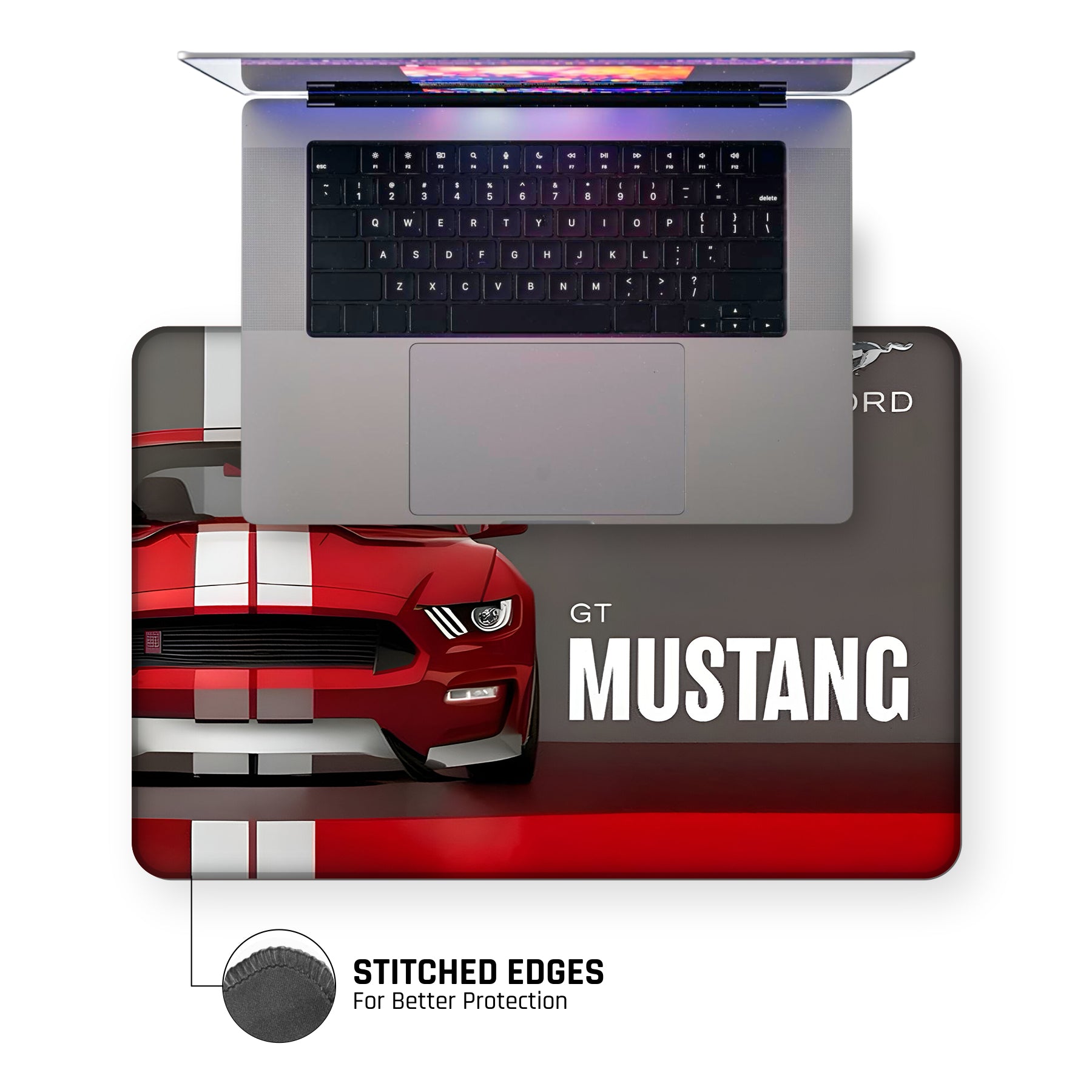 GT Mustang Large Mouse Pad