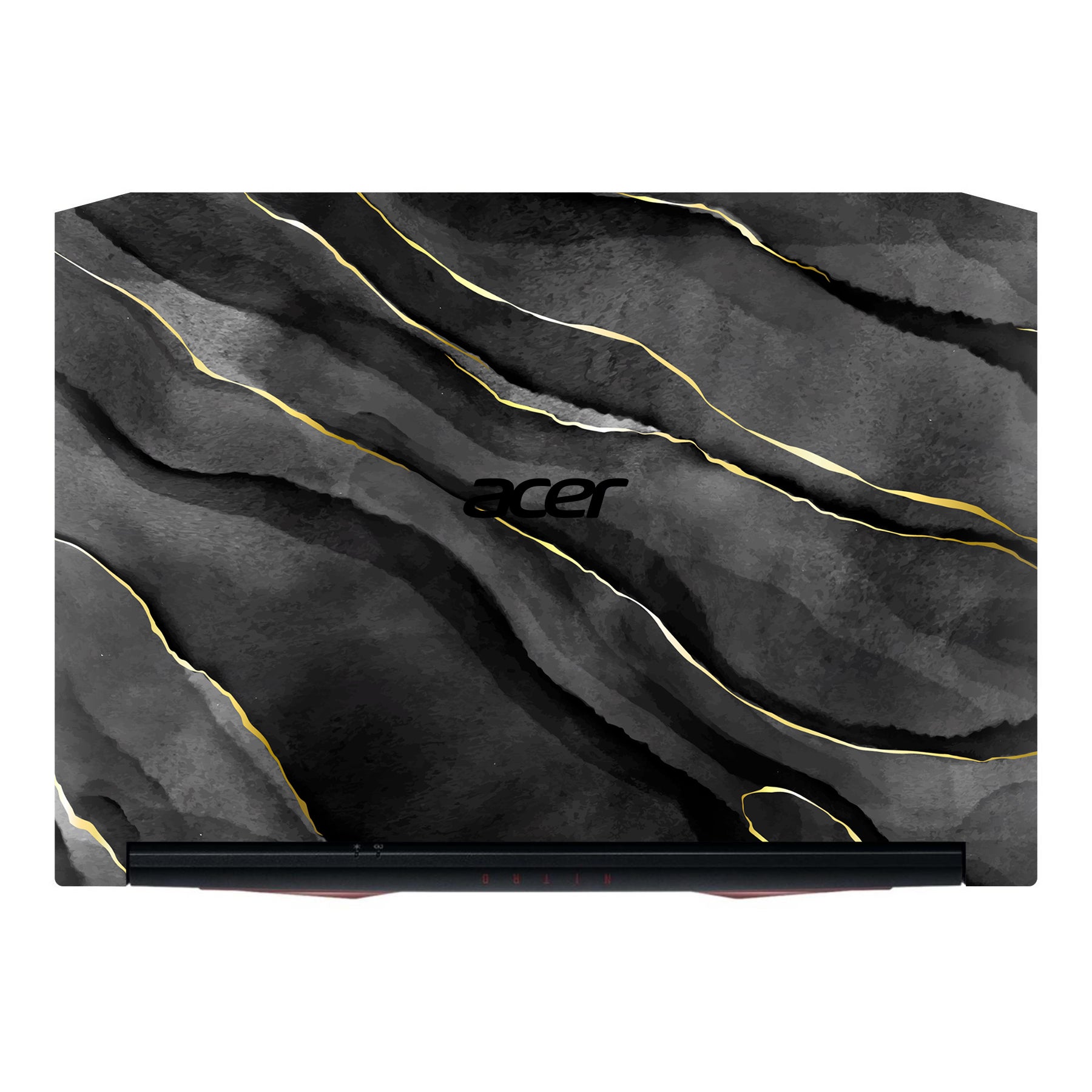 Royal Black Marble Acer Nitro 5 AN515 Laptop Skin Main image