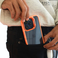 360 Bumper Cover for iPhone 15 Pro - Orange