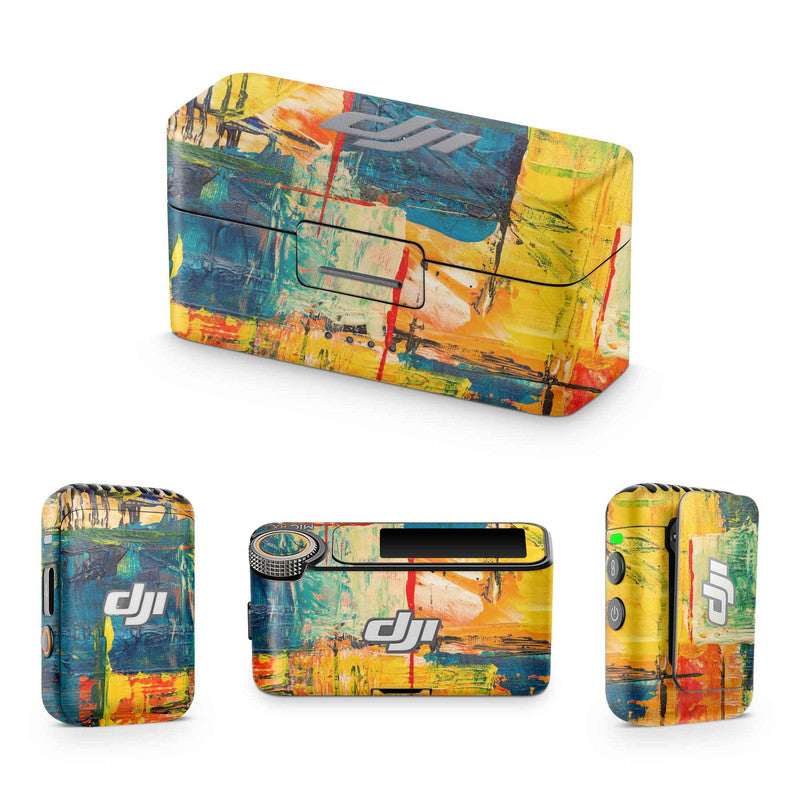 Canvas Painting 1 DJI Mic Skin - WrapCart – WrapCart Skins
