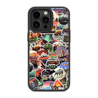 Wanderlust Stickers Mobile Bumper Cover