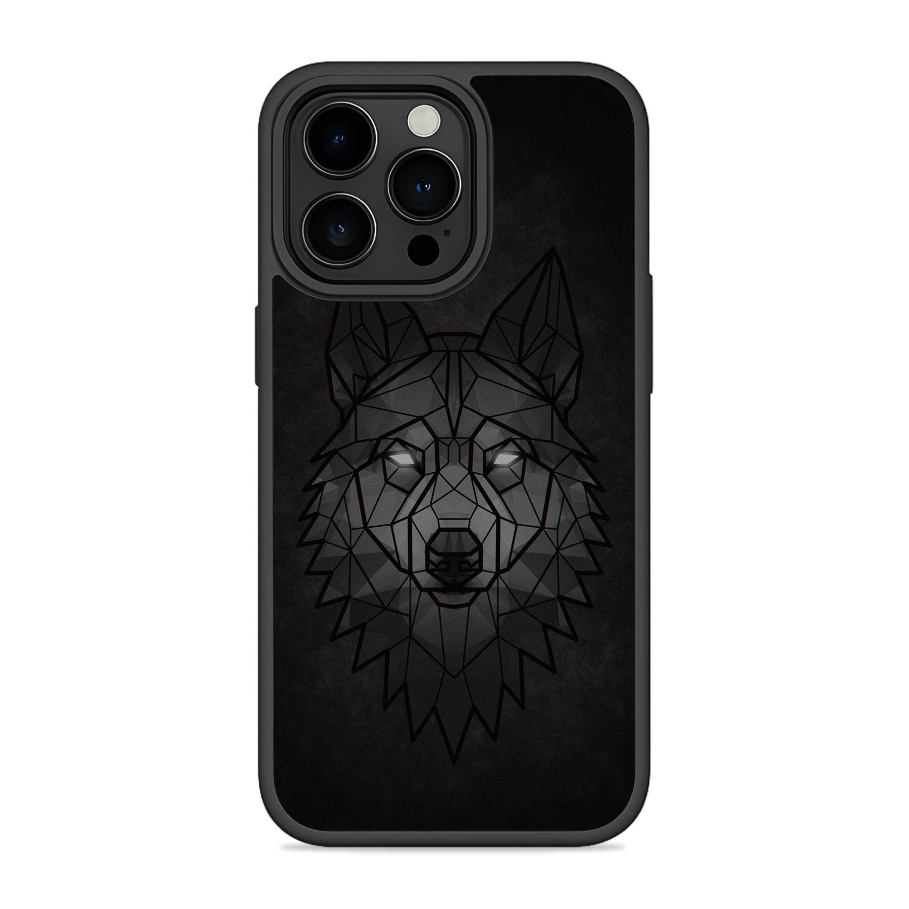 Wolf Abstract Mobile Bumper Cover For iPhone 17 Series