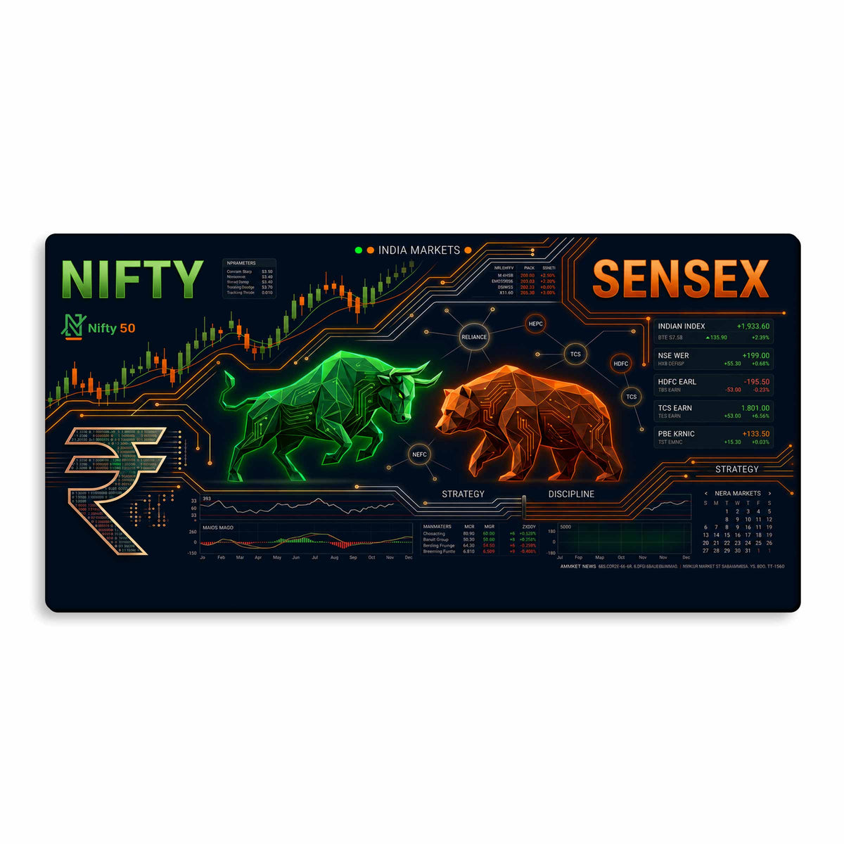 Sensex Nifty Techmat