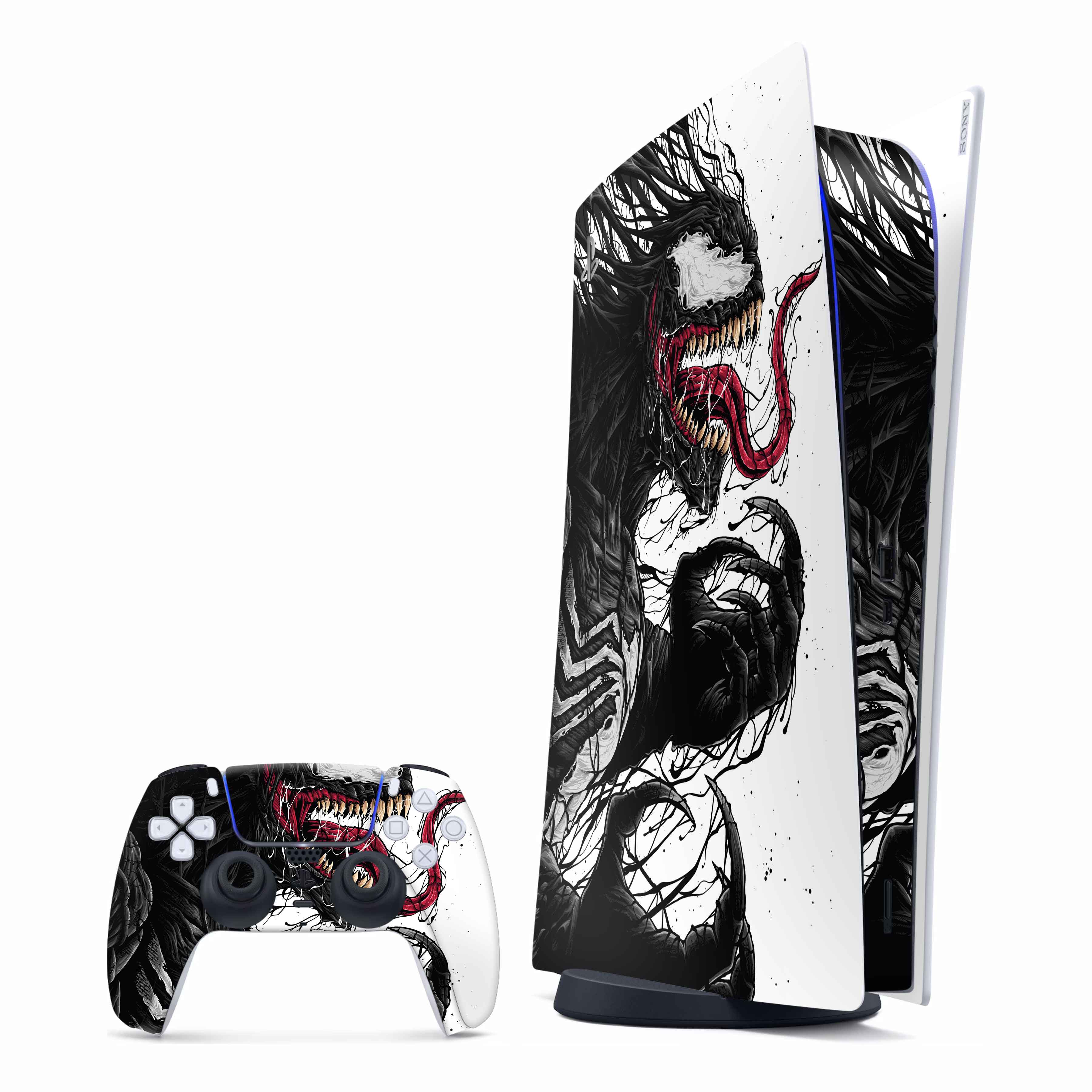 Black Venom Playstation Skin