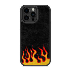 Flamy Fire Mobile Bumper Cover For iPhone 16