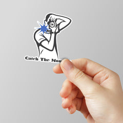 Catch the Moment Laptop Sticker