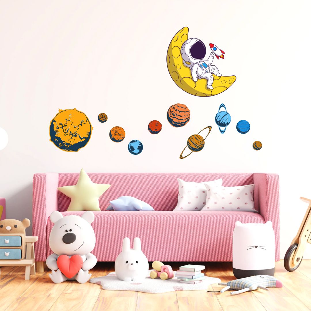 I Am In Space Wall Sticker Main image
