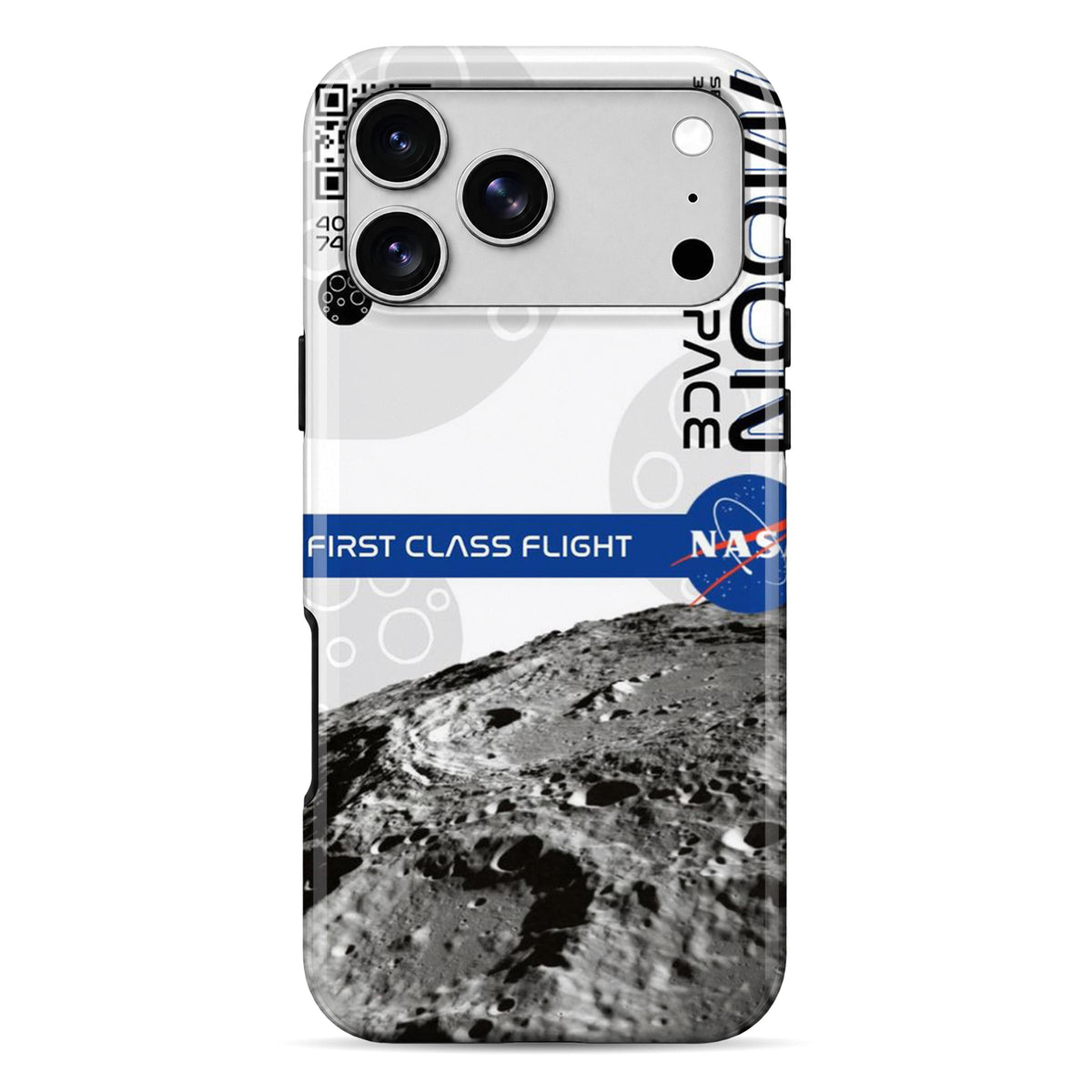 First Class Ticket To The Moon | WrapCart Armor Double Layer Shockproof Glossy Phone Case Main image