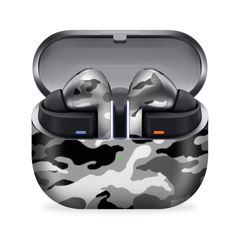 Grey Camo Galaxy Buds 3 Pro Skin Main image
